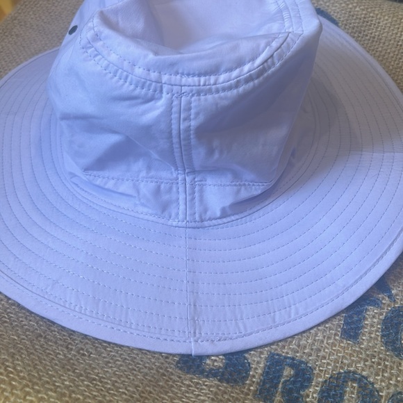✌️Dutch Bros Coffee Purple Summer Sun Bucket Hat "GUARANTEED TO SATISFY" - Picture 3 of 7
